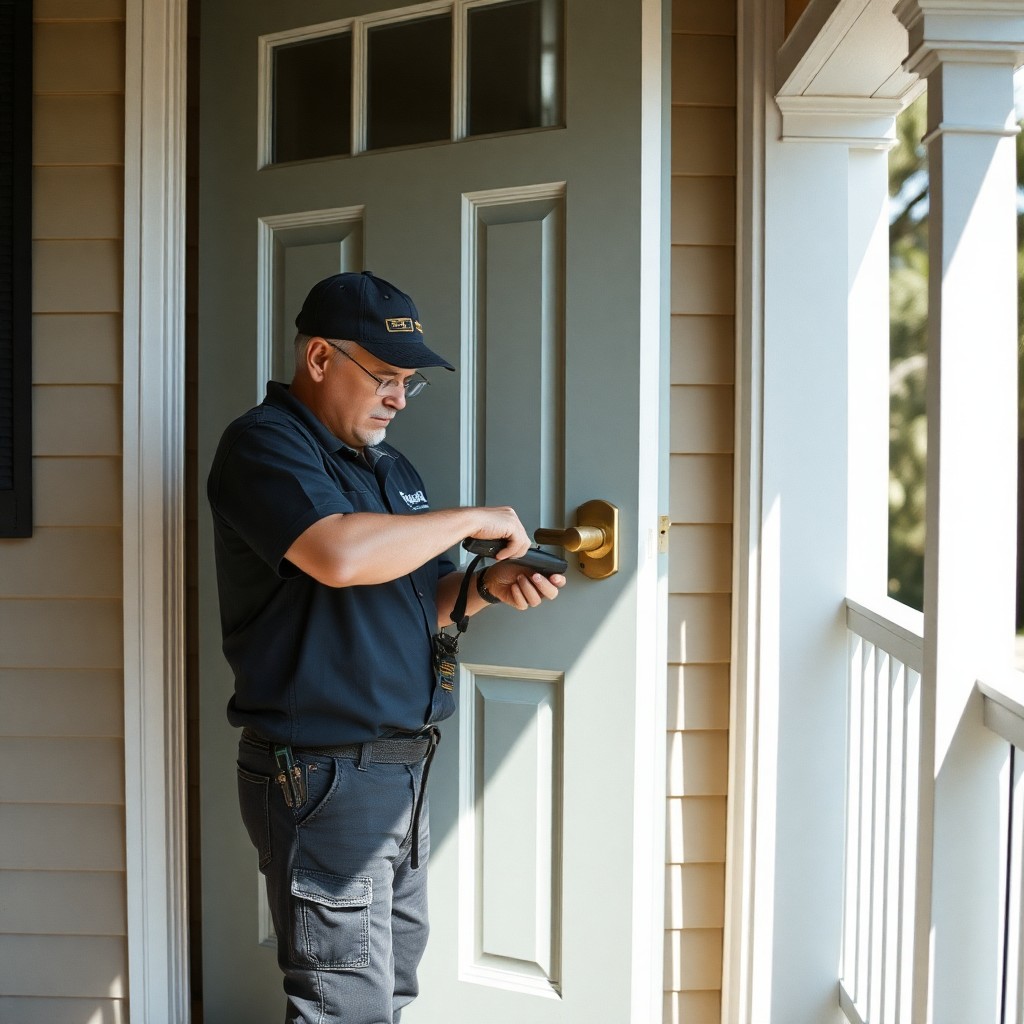 Locksmith Chick house lockout service on-site in Molino, FL