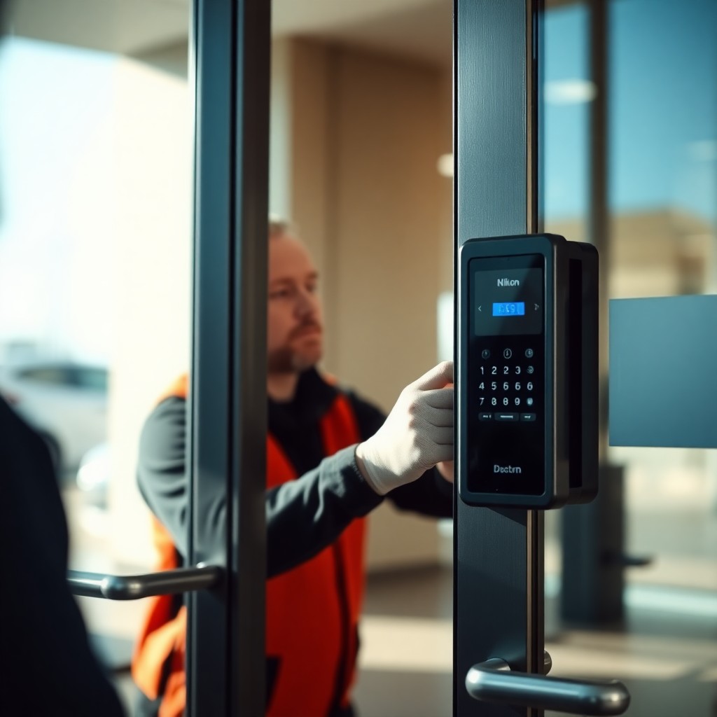 Locksmith Chick access control installation on-site in Okaloosa Island, FL