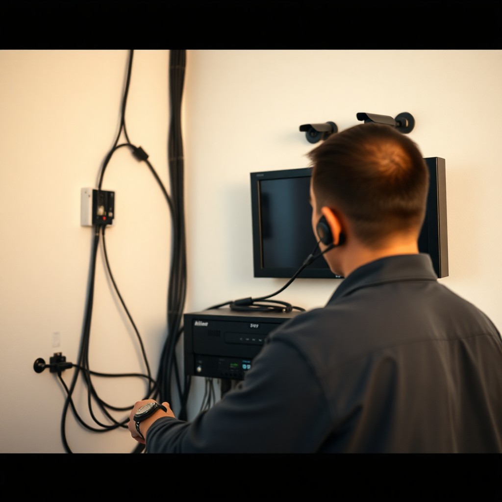 Locksmith Chick cctv installation on-site in Okaloosa Island, FL
