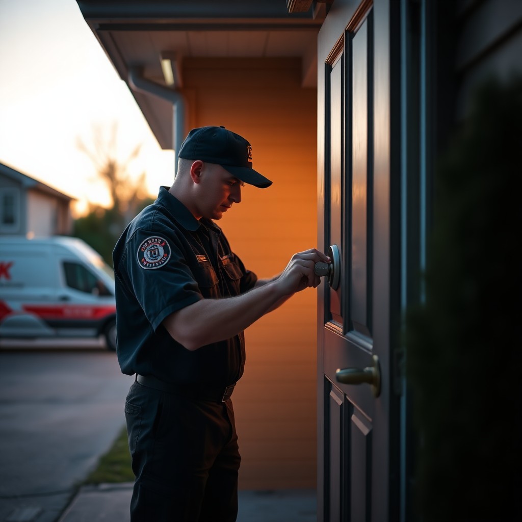 Locksmith Chick emergency locksmith on-site in Okaloosa Island, FL