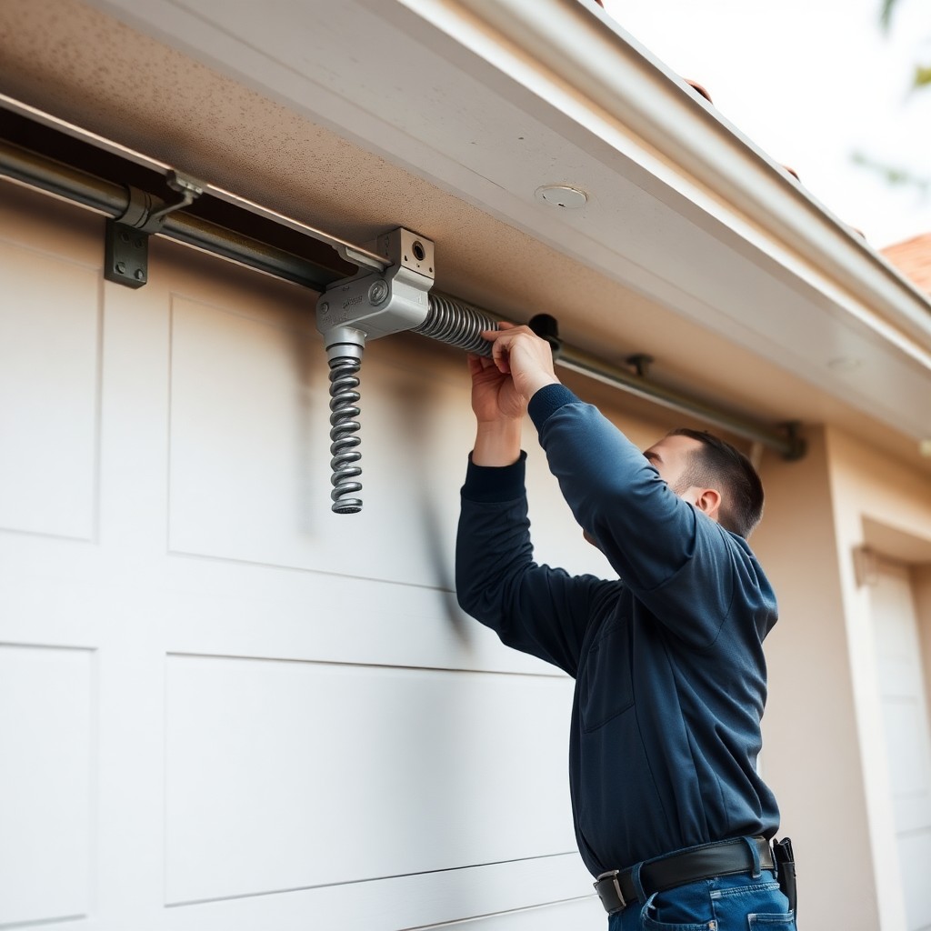Locksmith Chick garage door repair on-site in Okaloosa Island, FL