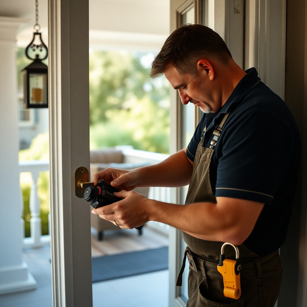 Locksmith Chick house lockout service on-site in Okaloosa Island, FL