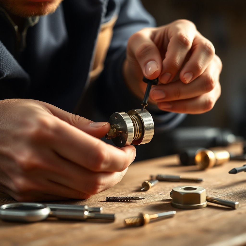 Locksmith Chick rekey service on-site in Okaloosa Island, FL