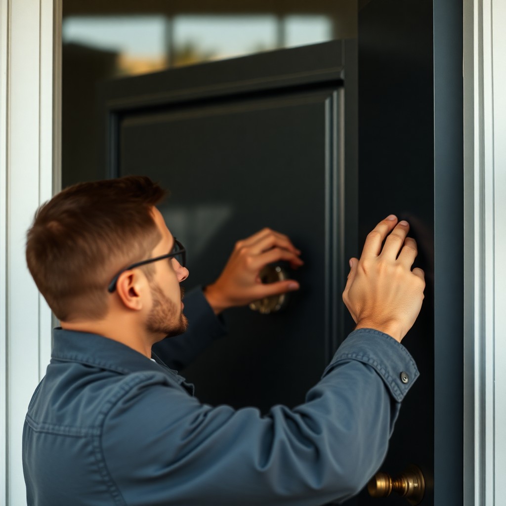 Locksmith Chick smart lock installation on-site in Okaloosa Island, FL