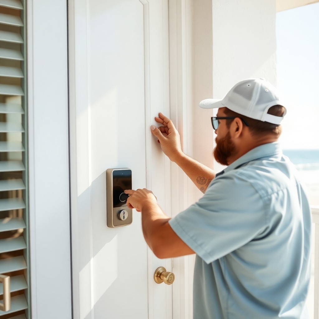 Locksmith Chick vacation rental locks on-site in Okaloosa Island, FL