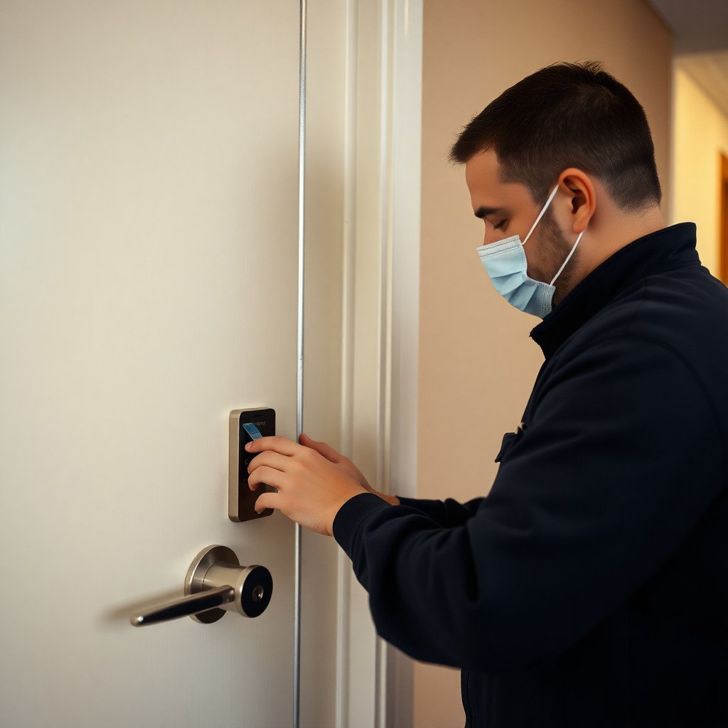 Locksmith Chick hotel lock service on-site in Pace, FL