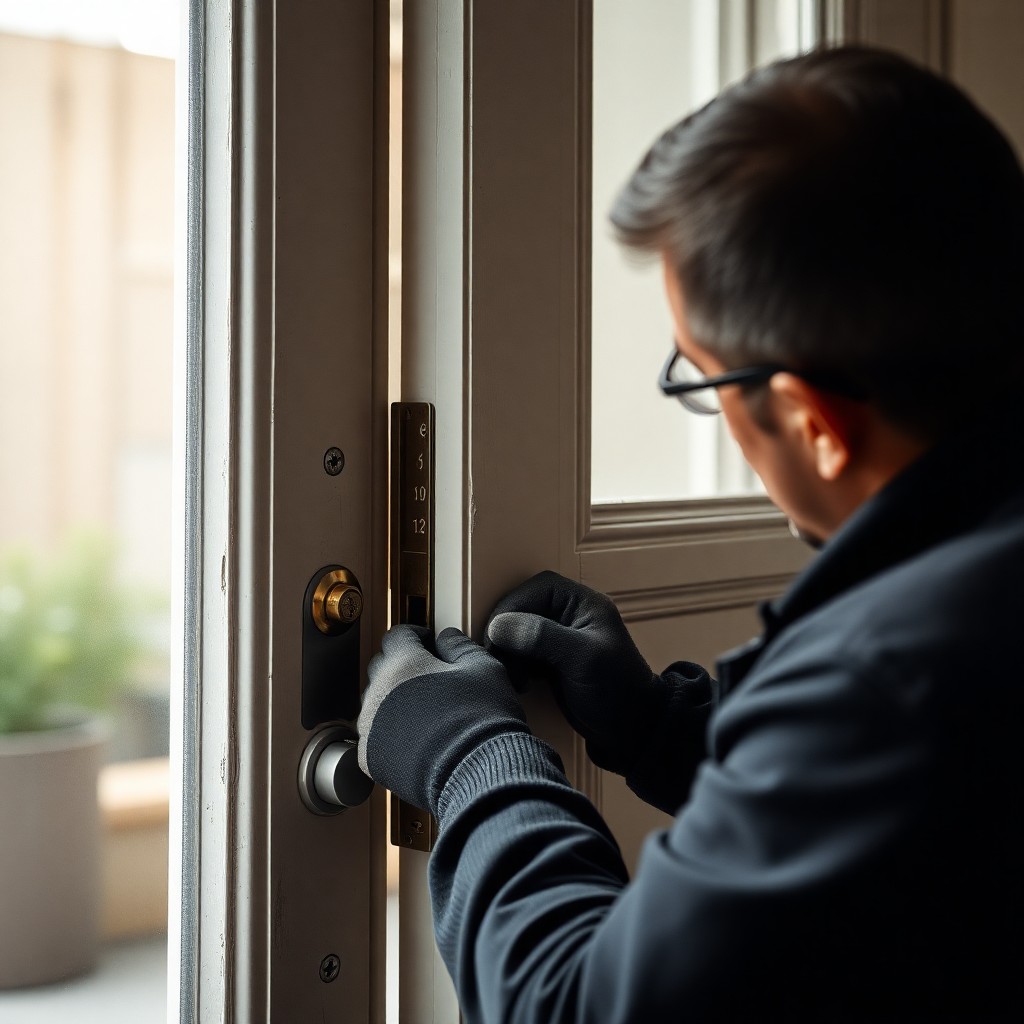 Locksmith Chick multipoint lock repair on-site in Panama City Beach, FL