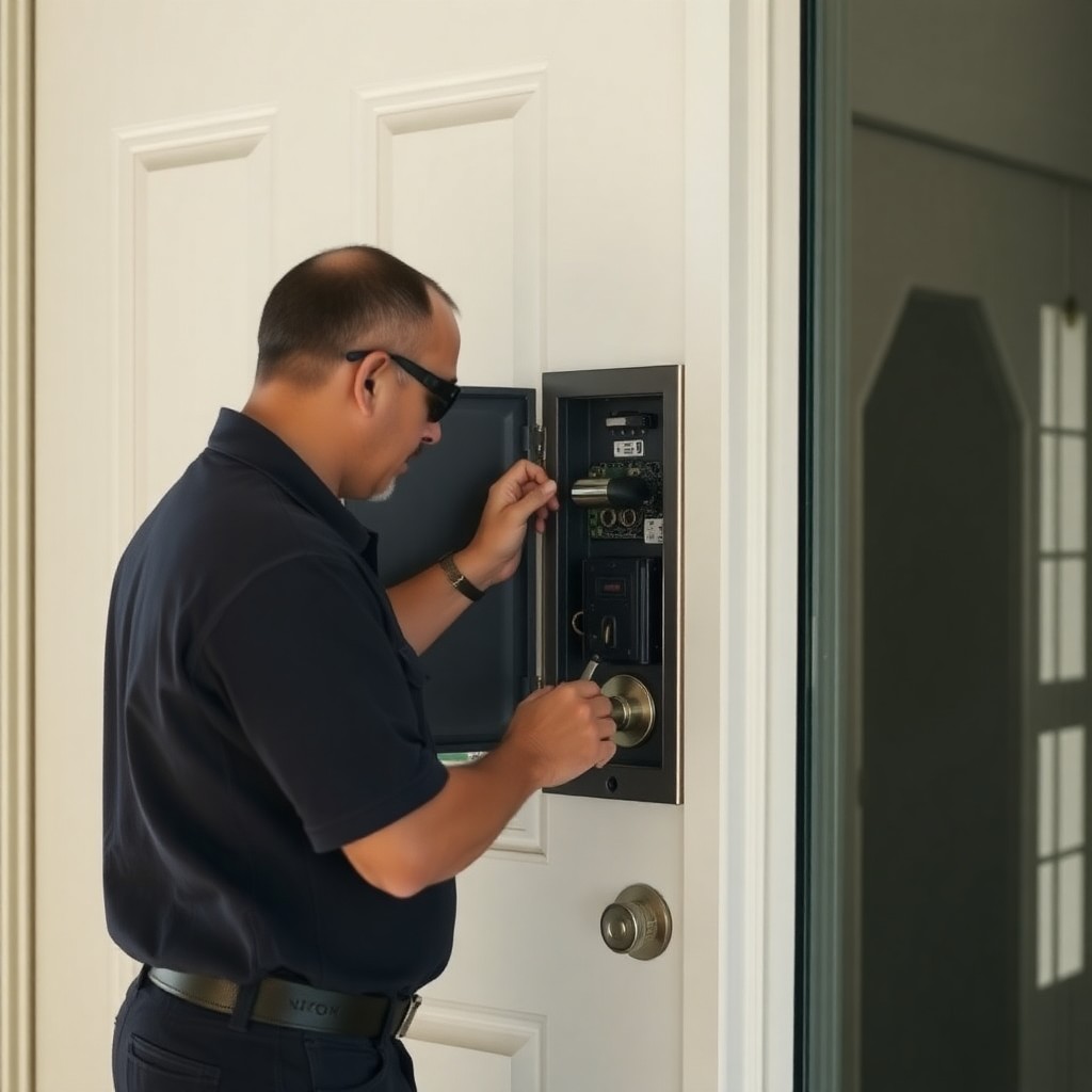 Locksmith Chick oracode & kaba lock service on-site in Panama City Beach, FL