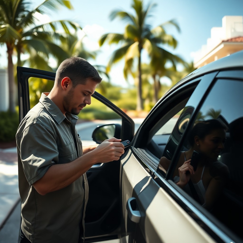 Locksmith Chick car key replacement on-site in Pensacola, FL