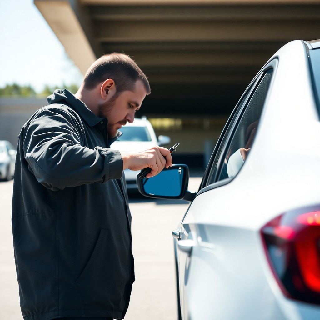 Locksmith Chick car lockout service on-site in Perdido Key, FL