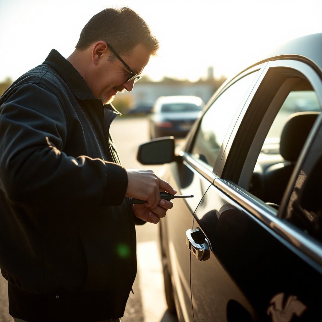 Locksmith Chick car lockout service on-site in Rosemary Beach, FL