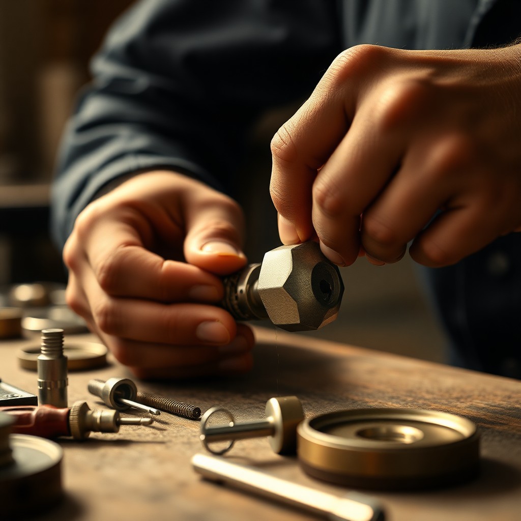 Locksmith Chick rekey service on-site in Rosemary Beach, FL