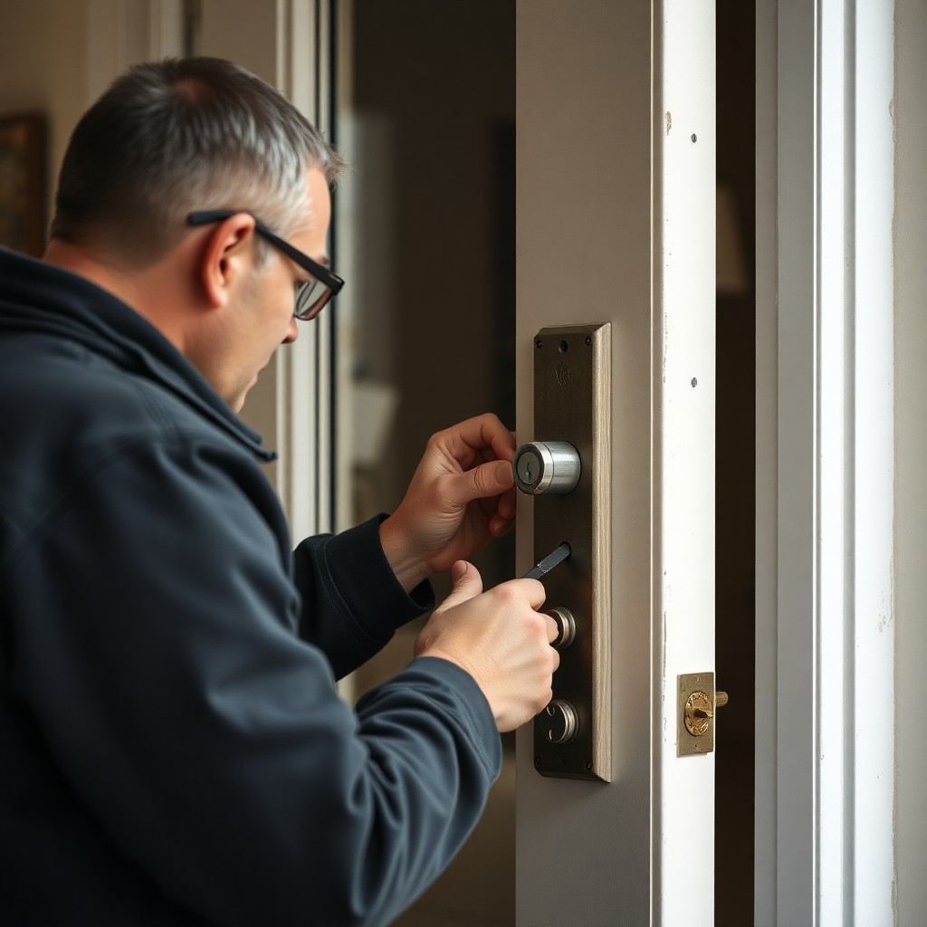 Locksmith Chick multipoint lock repair on-site in Sandestin, FL