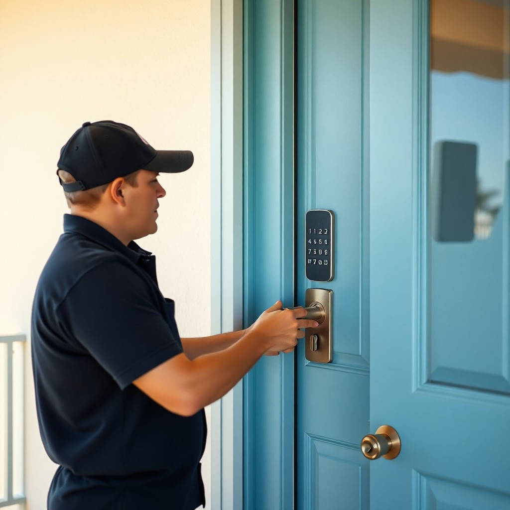 Locksmith Chick vacation rental locks on-site in Sandestin, FL