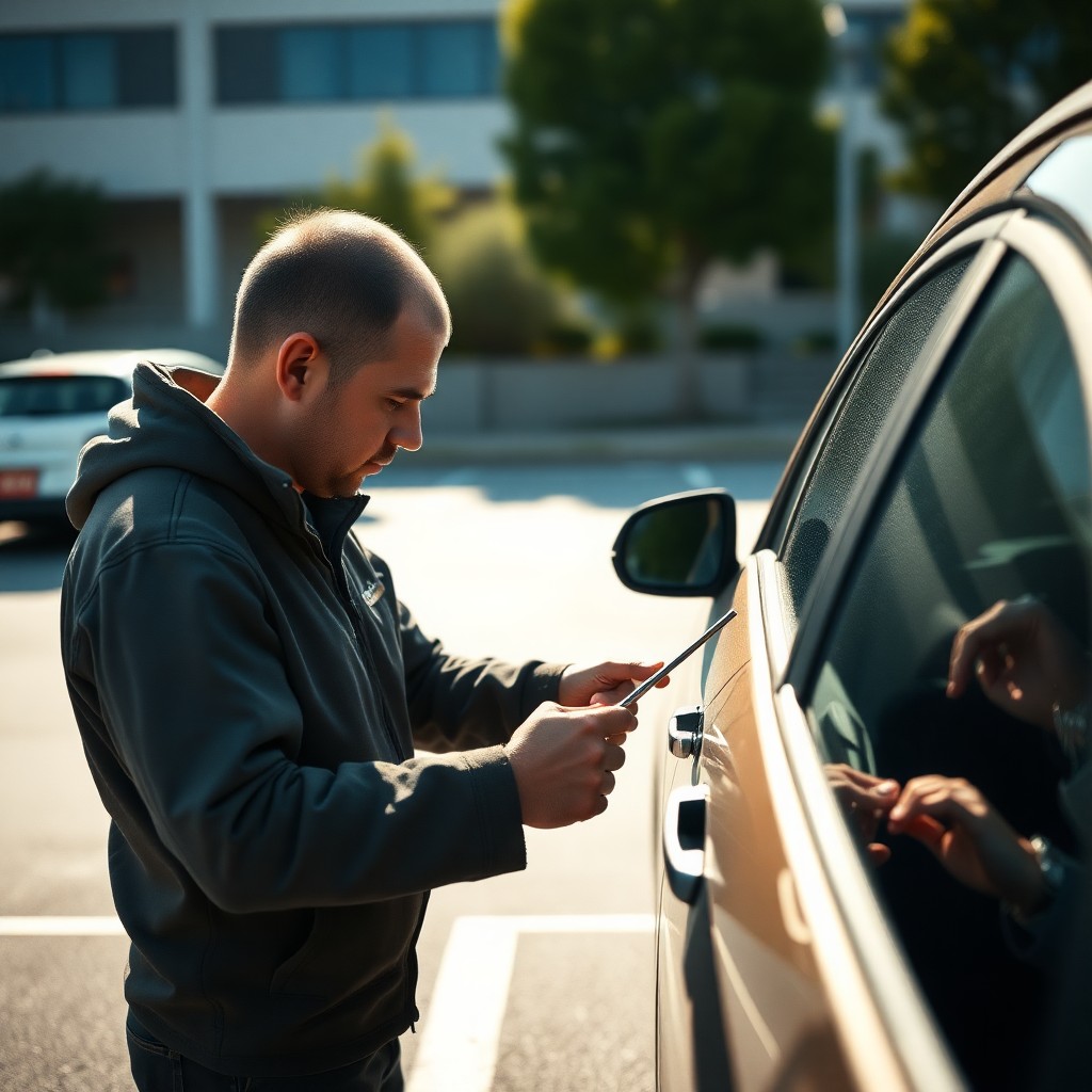 Locksmith Chick car lockout service on-site in Santa Rosa Beach, FL