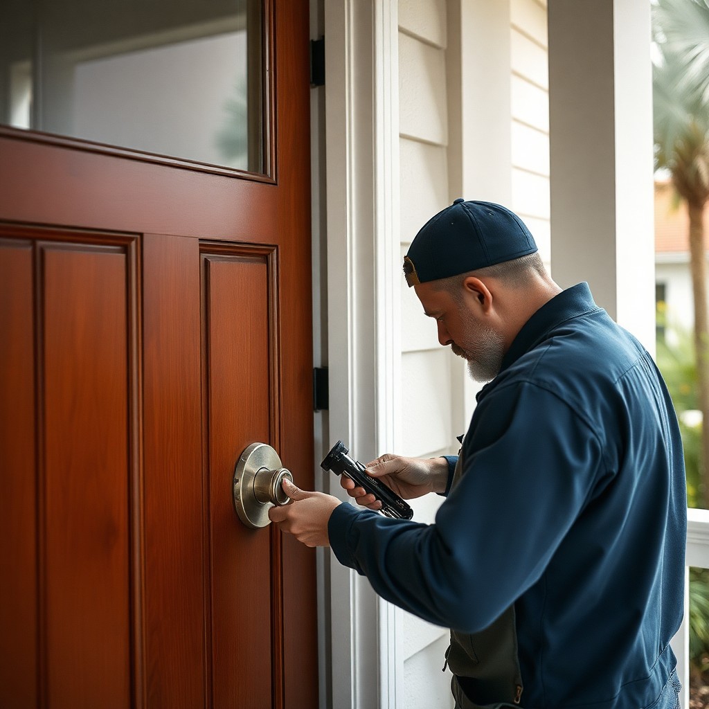 Locksmith Chick house lockout service on-site in Santa Rosa Beach, FL