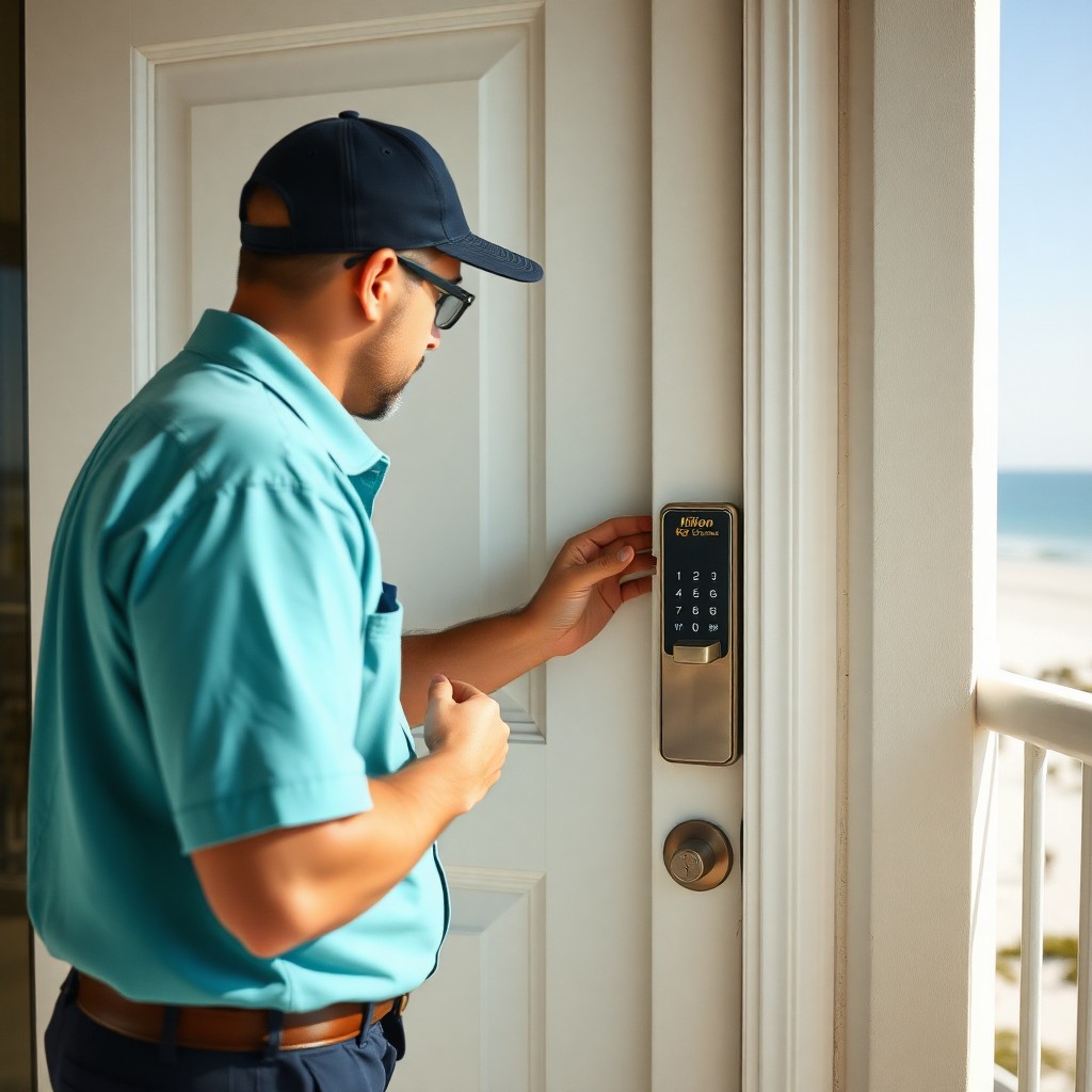 Locksmith Chick vacation rental locks on-site in Santa Rosa Beach, FL