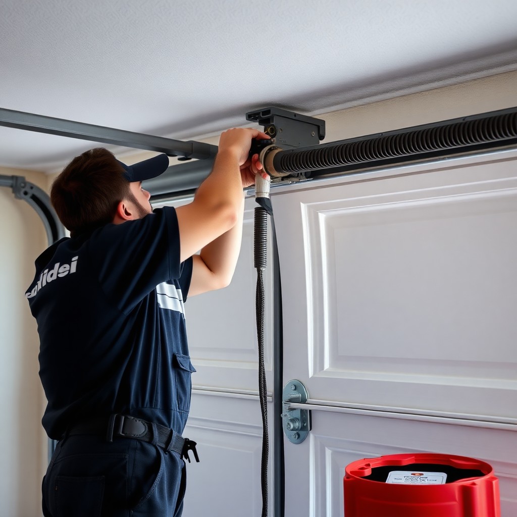Locksmith Chick garage door repair on-site in Seacrest, FL