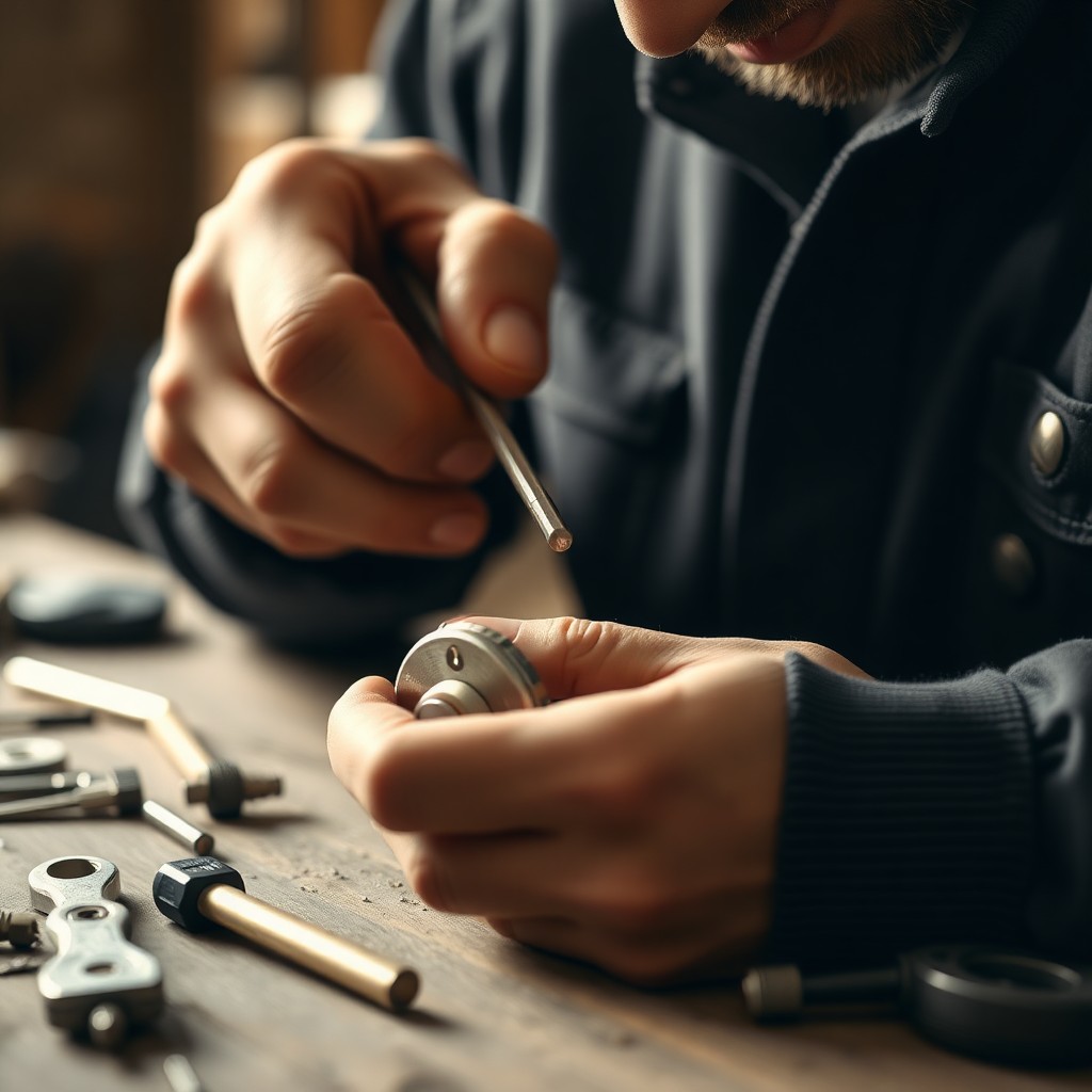 Locksmith Chick rekey service on-site in Seacrest, FL