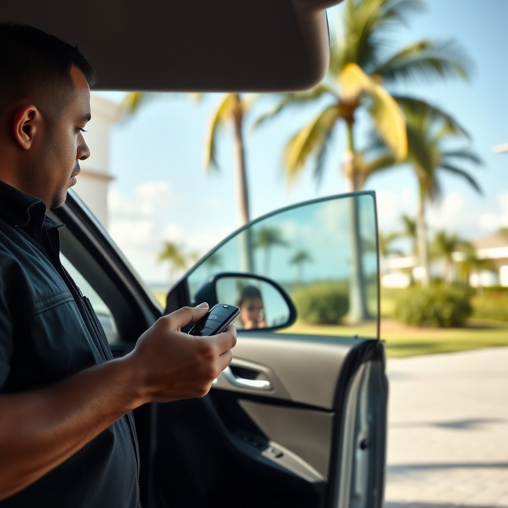 Locksmith Chick car key replacement on-site in Seaside, FL