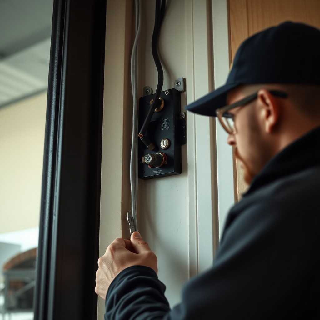 Locksmith Chick electronic lock service on-site in Shalimar, FL