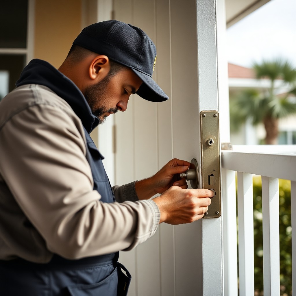 Locksmith Chick house lockout service on-site in Shalimar, FL