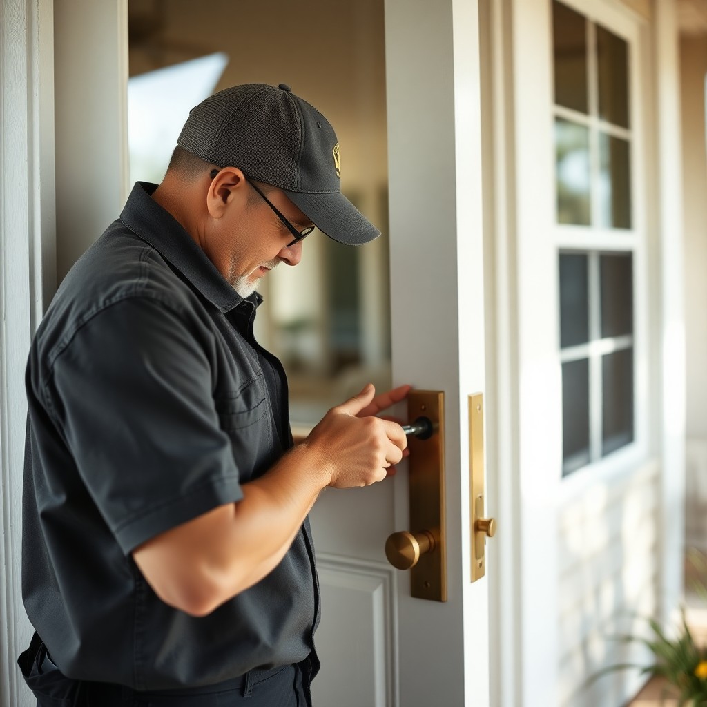 Locksmith Chick house lockout service on-site in Valparaiso, FL