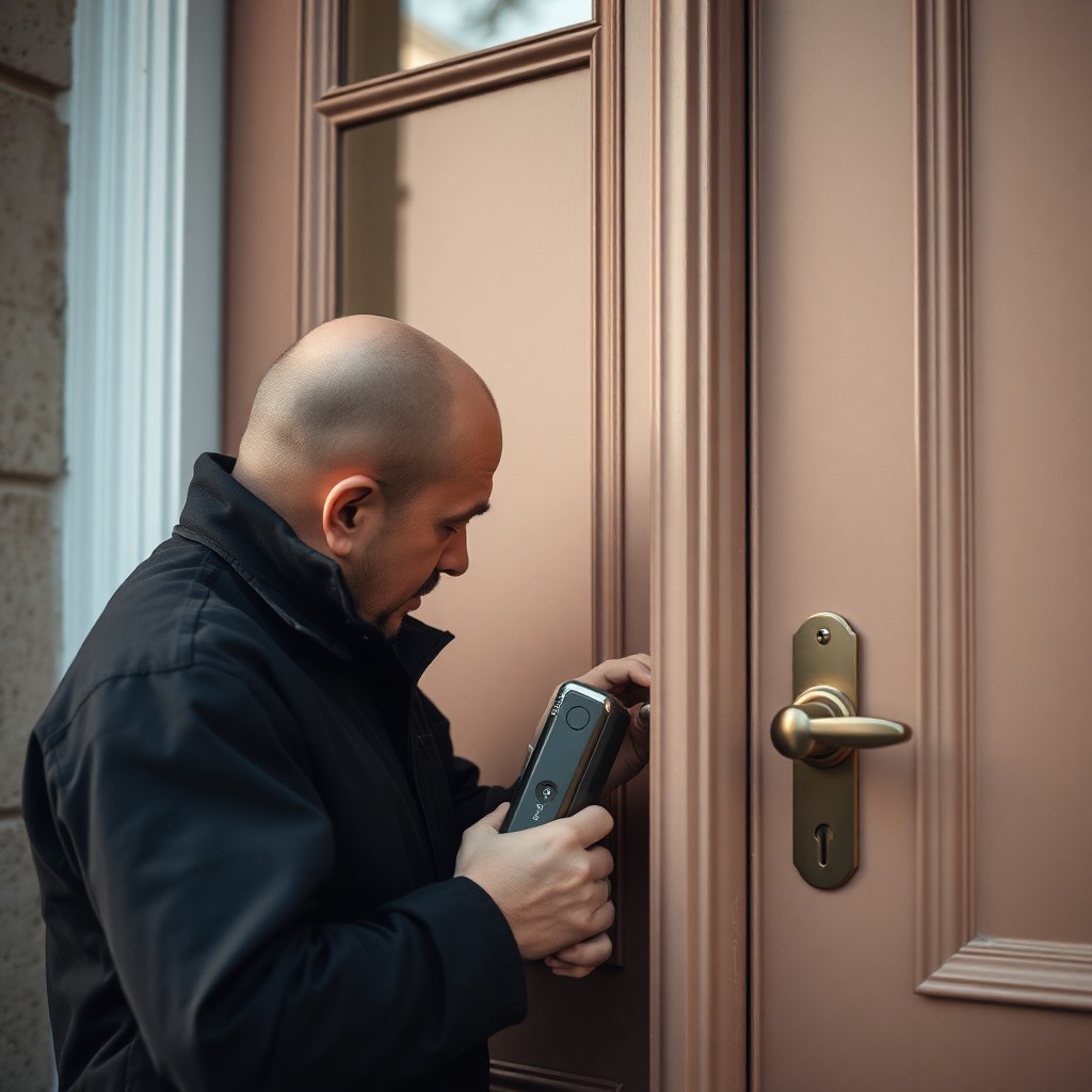 Locksmith Chick multipoint lock repair on-site in Watercolor, FL
