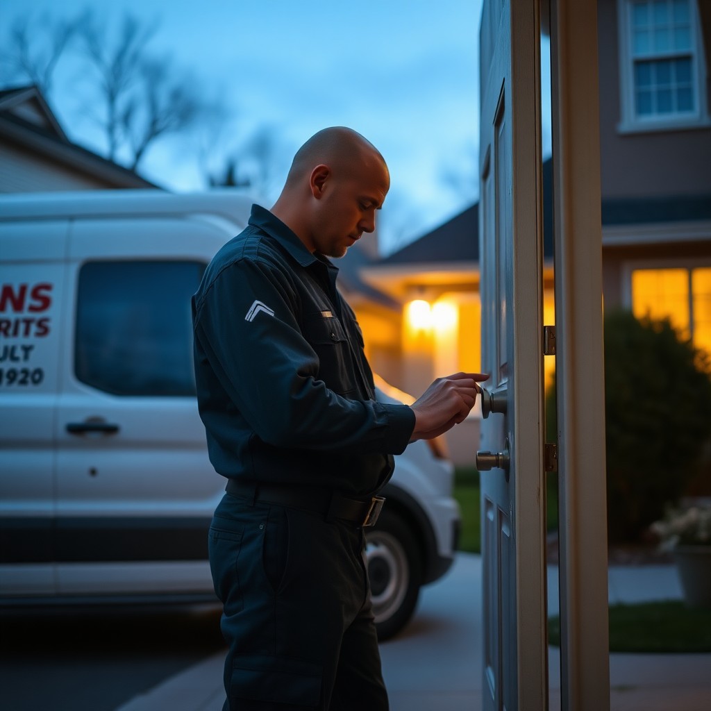 Locksmith Chick emergency locksmith on-site in WaterSound, FL