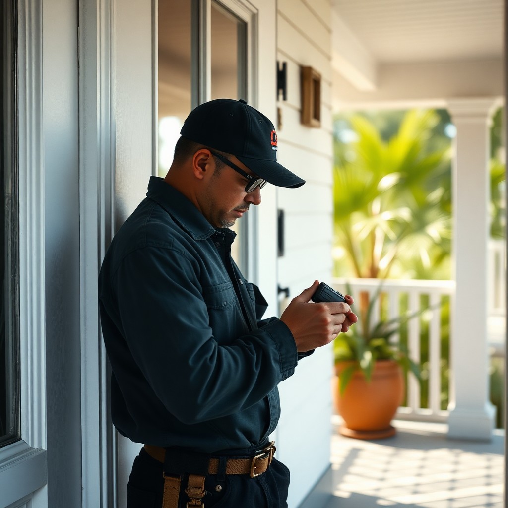 Locksmith Chick house lockout service on-site in WaterSound, FL