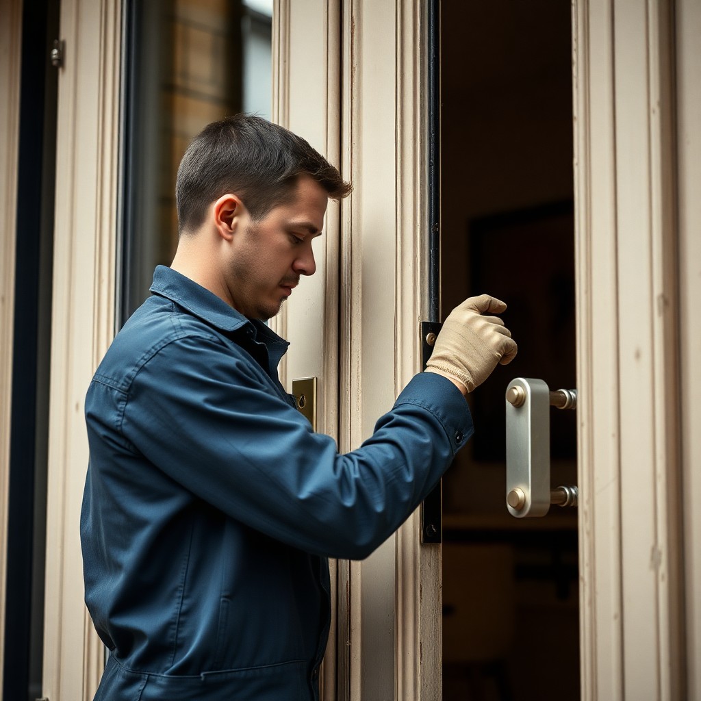 Locksmith Chick multipoint lock repair on-site in WaterSound, FL