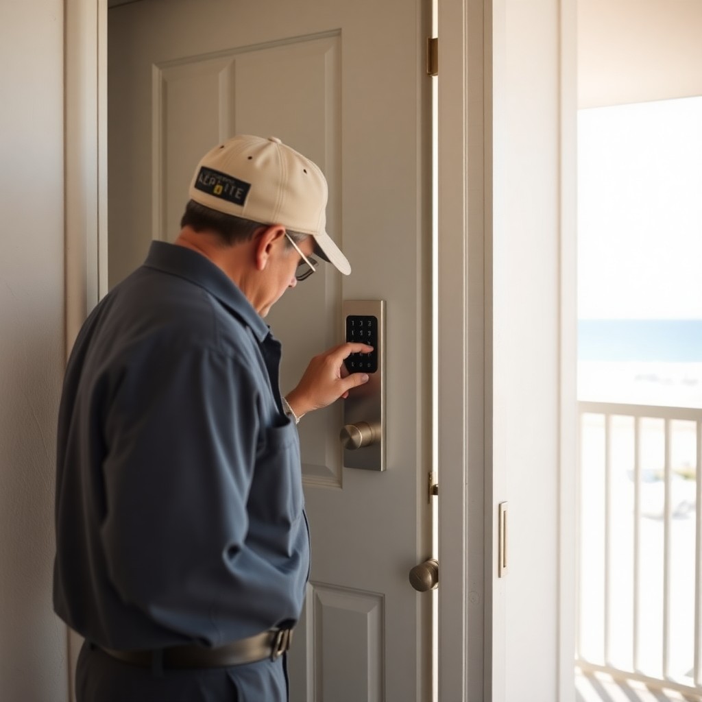 Locksmith Chick vacation rental locks on-site in WaterSound, FL